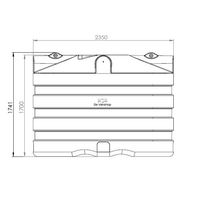 Budget watertank / Septictank 5000 liter