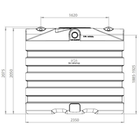 Budget watertank / Septictank 6000 liter