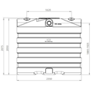 Budget watertank / Septictank 6000 liter