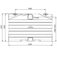 Premium watertank / Septictank 4000 liter tank