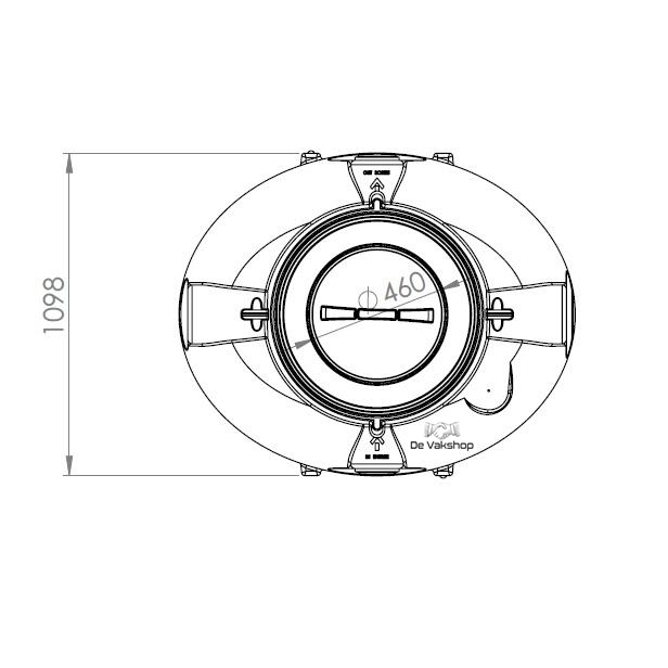 Budget watertank / Septictank 1500 liter