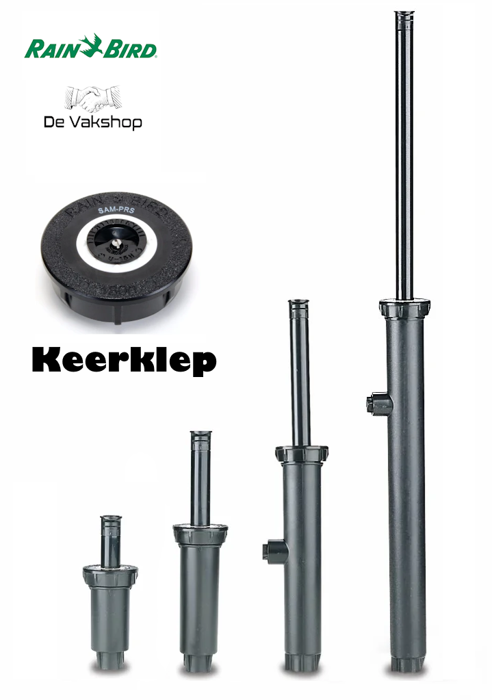 Rainbird 1800 Serie SAM PRS, klep en drukbegrenzer