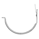 Kraalgoot muurbeugel (voor PVC goot)