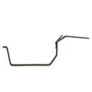 Bakgoot 180 graden beugel (voor PVC goot)