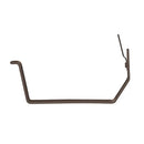 Bakgoot muurbeugel (voor PVC goot)