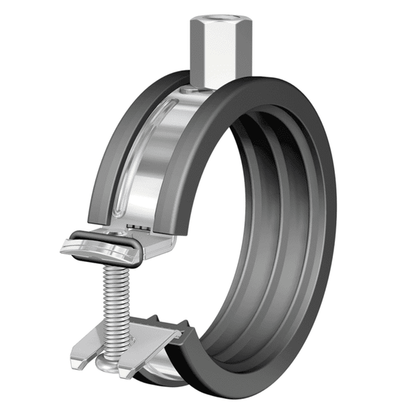Vakshop Beugel M8/M10 verzinkt met rubber inleg
