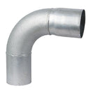Gegalvaniseerd stalen bocht (Ø100 mm)