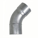 Gegalvaniseerd stalen bocht (Ø80 mm)