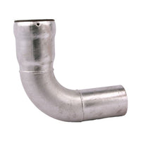 STALO gegalvaniseerd stalen bocht (Ø80 mm)