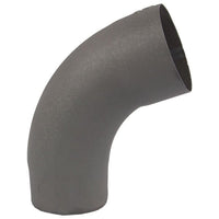 Vestis aluminium bocht 3D RAL 7037 (Ø100 mm)