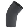 Vestis aluminium bocht 3D RAL 7037 (Ø80 mm)