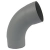 Vestis aluminium bocht K2 MAT Agate Grey (Ø100 mm)