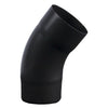 Vestis aluminium bocht K2 MAT Graphite Black (Ø100 mm)