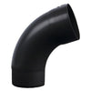 Vestis aluminium bocht K2 MAT Graphite Black (Ø100 mm)