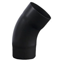 Vestis aluminium bocht K2 MAT Graphite Black (Ø80 mm)