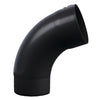 Vestis aluminium bocht K2 MAT Graphite Black (Ø80 mm)