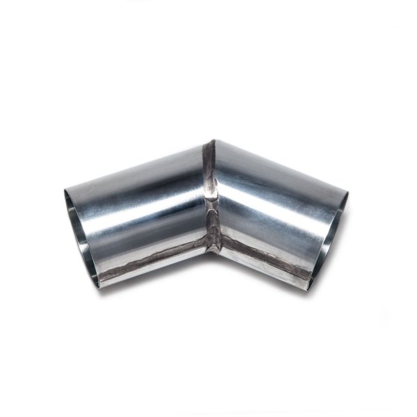 Zinken verstekbocht rond gesoldeerd (Ø100 mm)