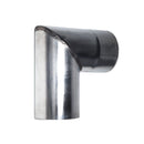 Zinken verstekbocht rond gesoldeerd (Ø100 mm)