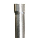 Ondereind met mof gegalvaniseerd staal