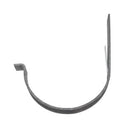 Dakbeugel M37 gegalvaniseerd met rechte staart 180 graden en tapgat (30 x 6 mm)