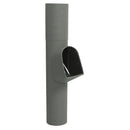 Vestis bladvanger met RVS rooster 3D RAL 7037