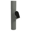 Vestis bladvanger met RVS rooster 3D RAL 7037
