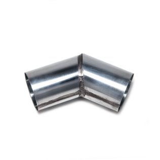 Zinken verstekbocht rond gesoldeerd (Ø70 mm)
