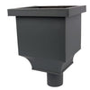 Vestis vergaarbak aluminium Brabant K2 MAT Slate Grey (Ø80 mm)