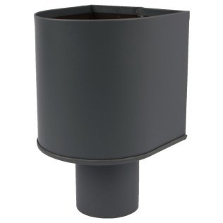 Vestis vergaarbak aluminium Mini K2 MAT Slate Grey (Ø80 mm)