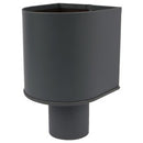 Vestis vergaarbak aluminium Mini K2 MAT Slate Grey (Ø80 mm)