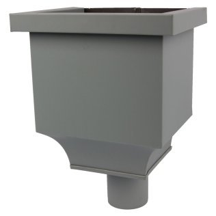 Vestis vergaarbak aluminium Brabant K2 MAT Agate Grey (Ø80 mm)