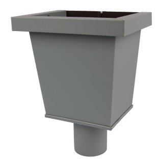 Vestis vergaarbak aluminium Junior K2 MAT Agate Grey (Ø80 mm)