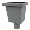 Vestis vergaarbak aluminium Junior K2 MAT Agate Grey (Ø80 mm)