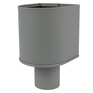 Vestis vergaarbak aluminium Mini K2 MAT Agate Grey (Ø80 mm)