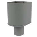 Vestis vergaarbak aluminium Mini K2 MAT Agate Grey (Ø80 mm)