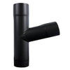 Vestis t-stuk aluminium 72 graden K2 MAT Graphite Black (Ø100 mm)