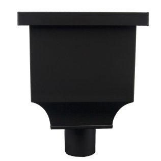 Vestis vergaarbak aluminium Brabant K2 MAT Graphite Black (Ø100 mm)