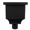 Vestis vergaarbak aluminium Brabant K2 MAT Graphite Black (Ø100 mm)