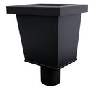 Vestis vergaarbak aluminium Junior K2 MAT Graphite Black (Ø100 mm)