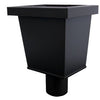 Vestis vergaarbak aluminium Junior K2 MAT Graphite Black (Ø100 mm)