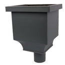 Vestis vergaarbak aluminium Brabant K2 MAT Slate Grey (Ø100 mm)