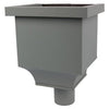 Vestis vergaarbak aluminium Brabant K2 MAT Agate Grey (Ø100 mm)
