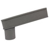 Vestis stadsuitloop aluminium 3D RAL 7037 (60 x 100 - Ø100 mm)
