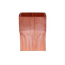 Verbindingsmof koper vierkant (100 x 100 mm)