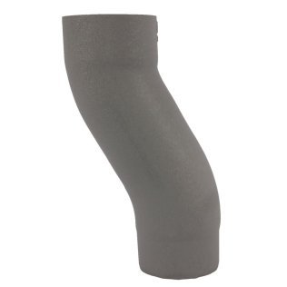 Vestis aluminium sprongbocht 3D RAL 7037 Ø100 mm (hartafstand 50 mm)