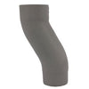 Vestis aluminium sprongbocht 3D RAL 7037 Ø100 mm (hartafstand 50 mm)