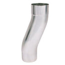 Sprongbocht zink Ø80 mm (hartafstand 50 mm)