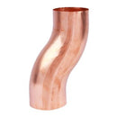 Koperen sprongbocht Ø100 mm (hartafstand 50 mm)