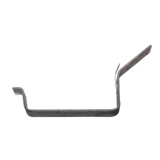 Dakbeugel B30 gegalvaniseerd met staart 45 graden en lip 25 mm (5 mm)