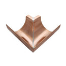 Binnenhoek M37 koper